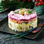 Салат "Сёмга под шубой"