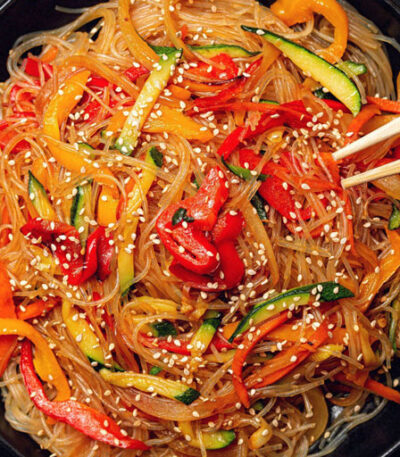 Glass noodle "Funchoza" salad