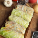 Täytetyt kaalikääryleet naudanlihalla